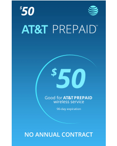 AT&T SIM Card with $65 Prepaid Monthly Calling Plan having 1 Month Service Included